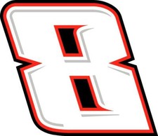 New For 2024 - 8 Racing Sticker Decal - Sm Thru Xl -various Colors