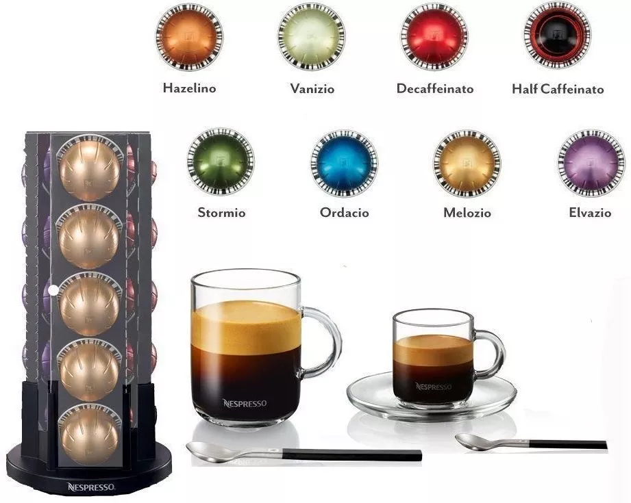 The Coffee Essential Nespresso Capsule Guide Canvas Print