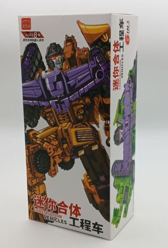 6 in 1 Mini Devastator Transformation 8.6"/22cm Robot Action Figure