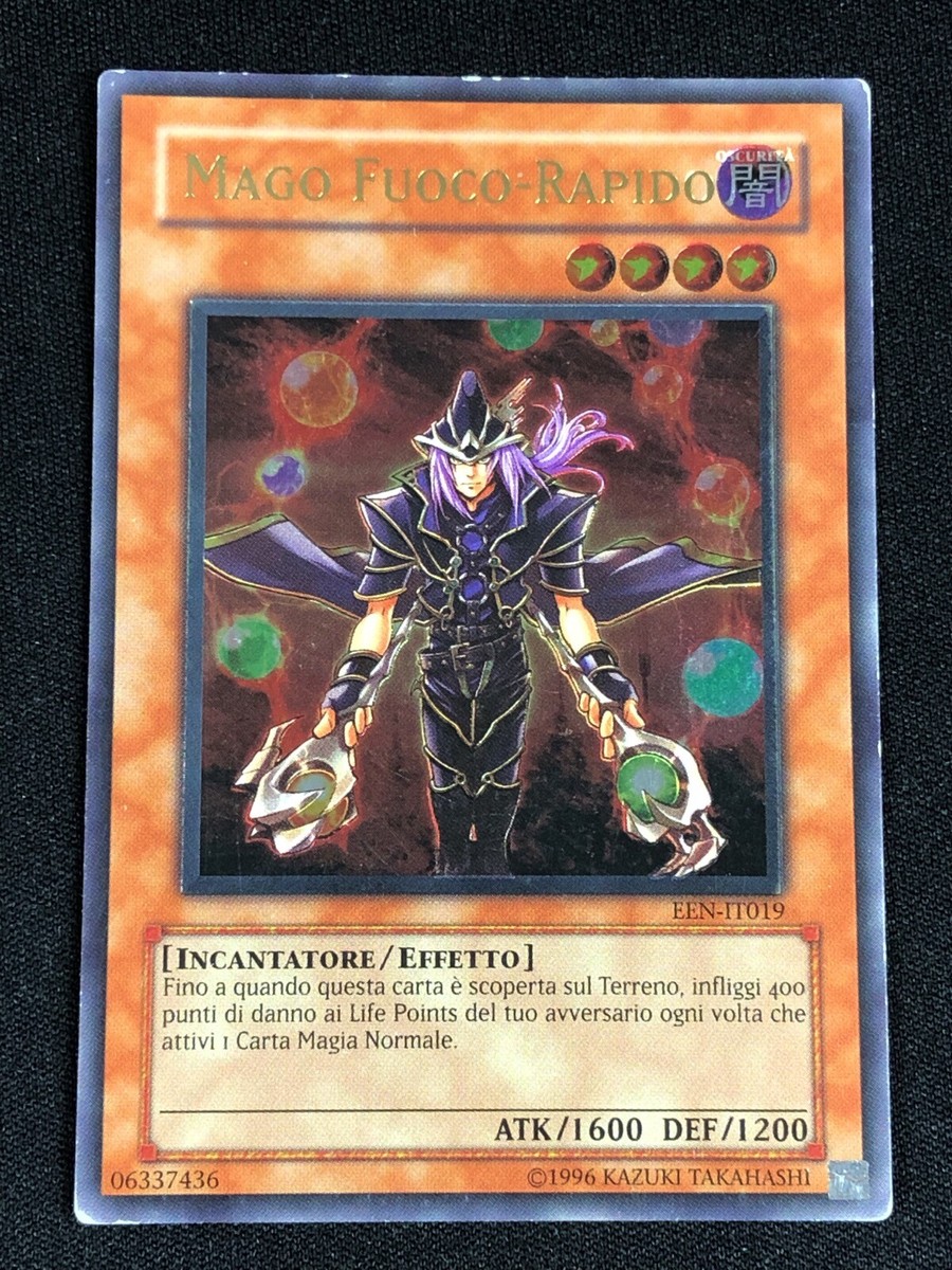 PSA10 RAPID-FIRE MAGICIAN　EEN-EN019　レリーフ YUGIOH RAPID FIRE MAGICIAN EEN-EN019 ULTIMATE LIGHT PLAY