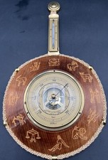 seltenes Barometer Fischer mit Sternzeichen #KA239