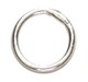 Sterling Elegance Genuine 925 Silver Beads & Findings-closed Jump Rings 4mm 25/p on Sale