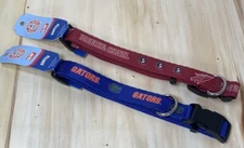 NCAA FSU Seminoles Florida Gators Dog Collars and Leashes Officially Licensed