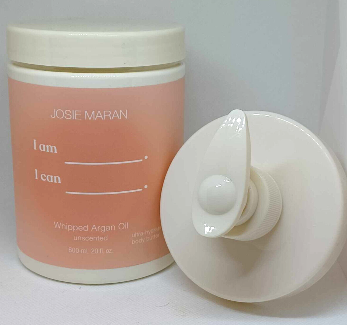 Josie Maran Whipped Argan Oil Body Butter Unscented 20 fl oz SEALED w