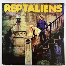 Reptaliens “Multiverse” LP/Captured Tracks VT-344 (EX) Blue Lim. Ed. 2022 Insert