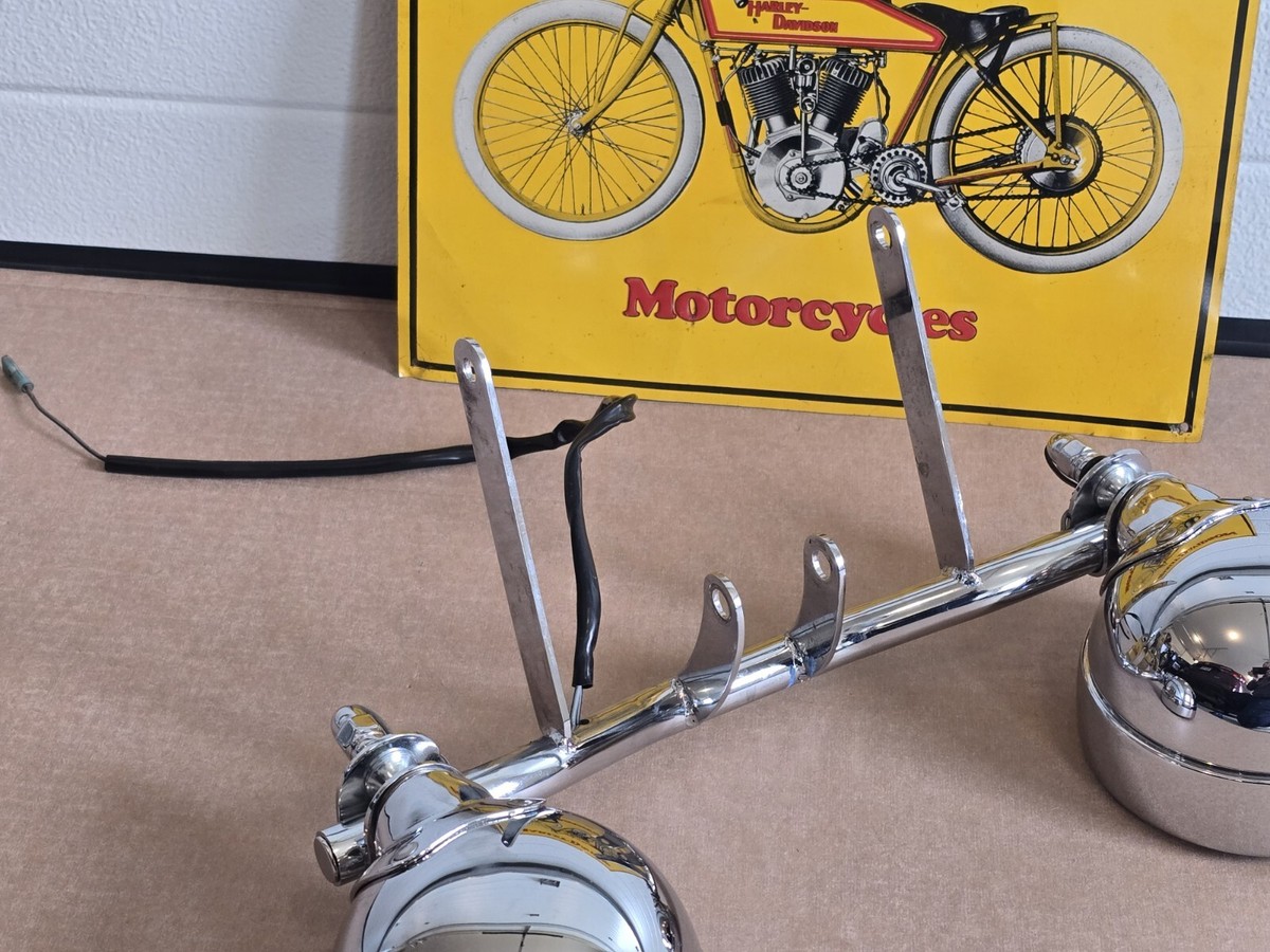 1995 Harley Springer Softail Passing Lamp Fog Spot Light | eBay
