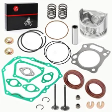 Engine Top End Rebuild Kit STD Piston Valve Gasket For YAMAHA Golf Cart YDRA 