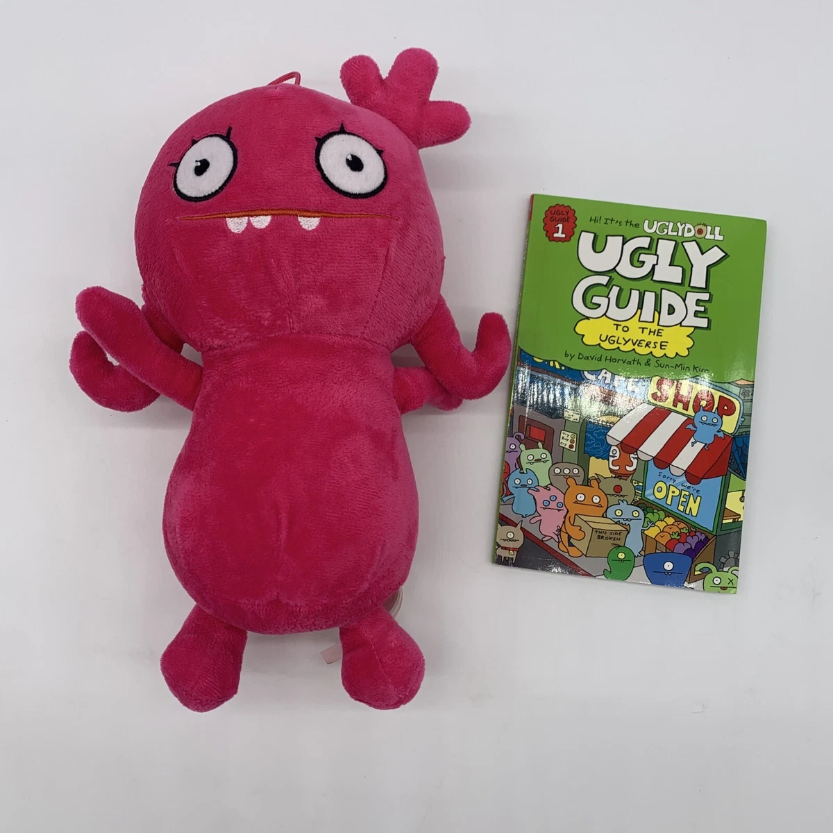 Ugly Dolls Moxie Cute Fushia Pink Girl Plush Stuffed Animal Doll Ugly Guide  #1 | eBay