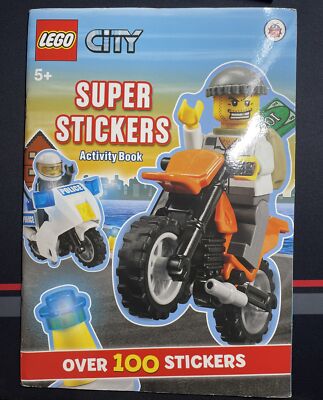 LEGO CITY: Super Stickers Activity Book Publised By: Ladybird - READ DESC - GOOD