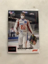 2021 Topps Now Formula 1 F1 Mick Schumacher F1 Debut Race Rookie RC #002