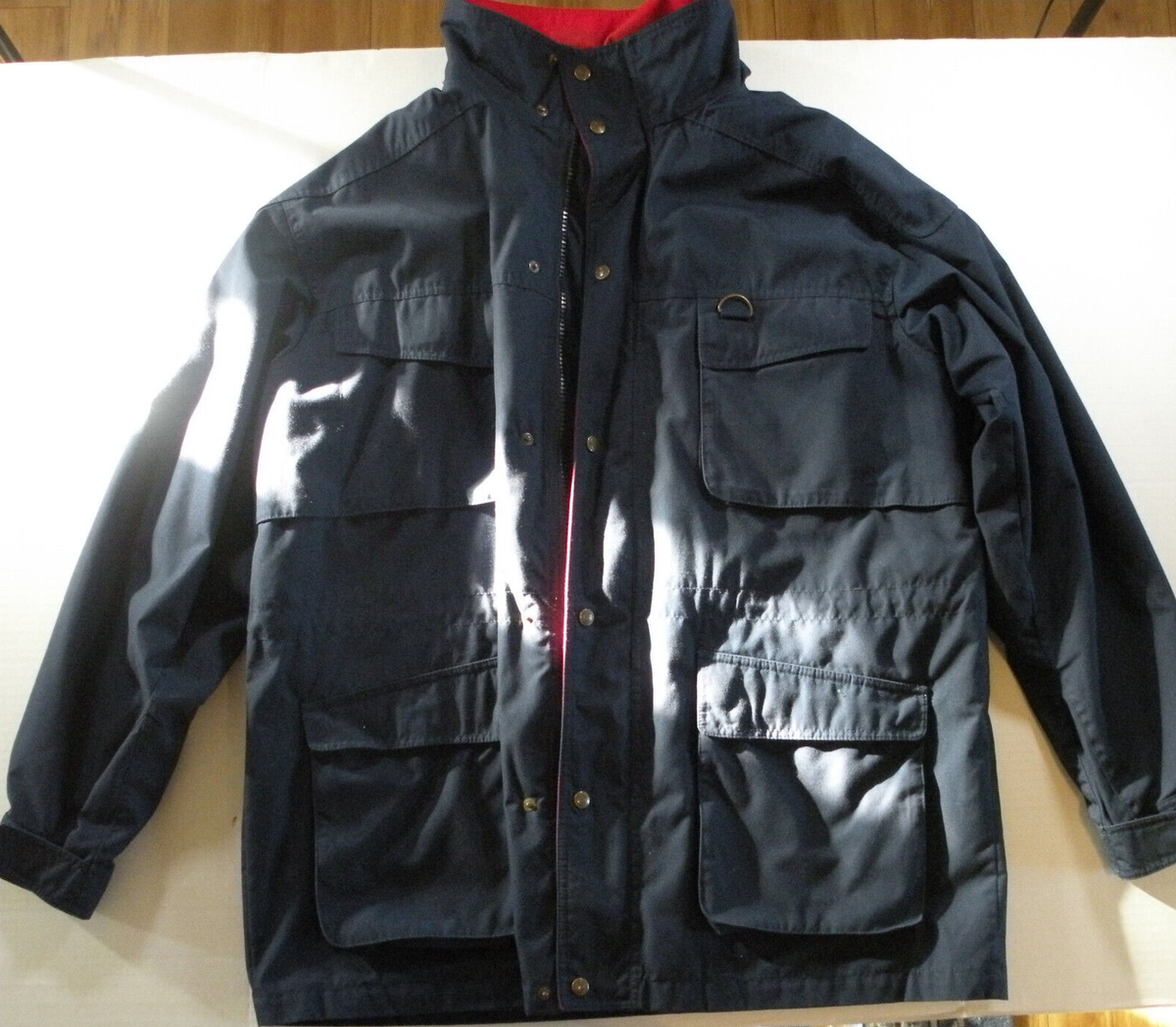 ジャケット・アウター 90s Eddie Bauer wool line mountain parka Eddie Bauer Vintage 90s Wool Lined Mountain Parka Blue Men's XL