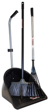 Faulks & Cox Red Gorilla Tubtrug Tidee Companion Set Black Edition Rake & Broom