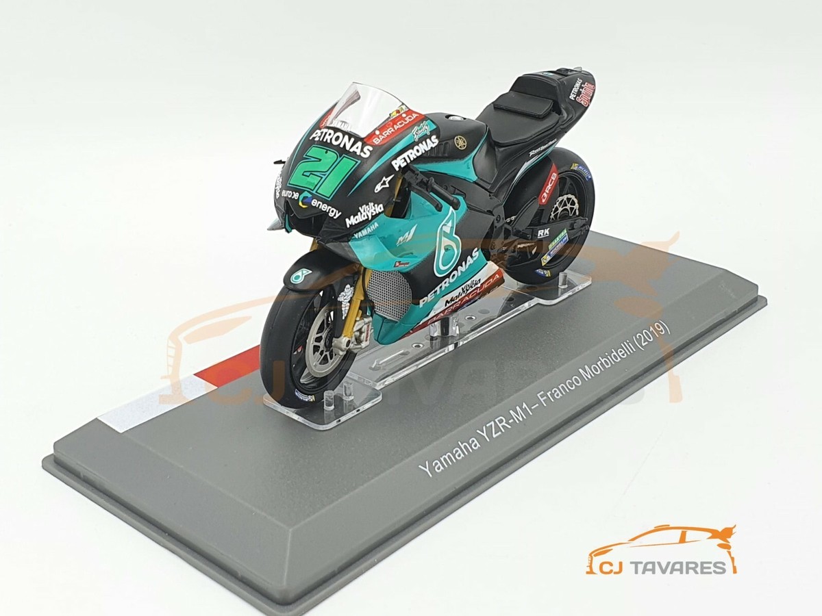 ALTAYA YAMAHA YZR-M1 FRANCO MORBIDELLI MOTO GP 2019 1/18 | eBay