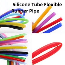 High Temp Food Grade Silicone Tube Flexible Rubber Pipe Multi-color & size