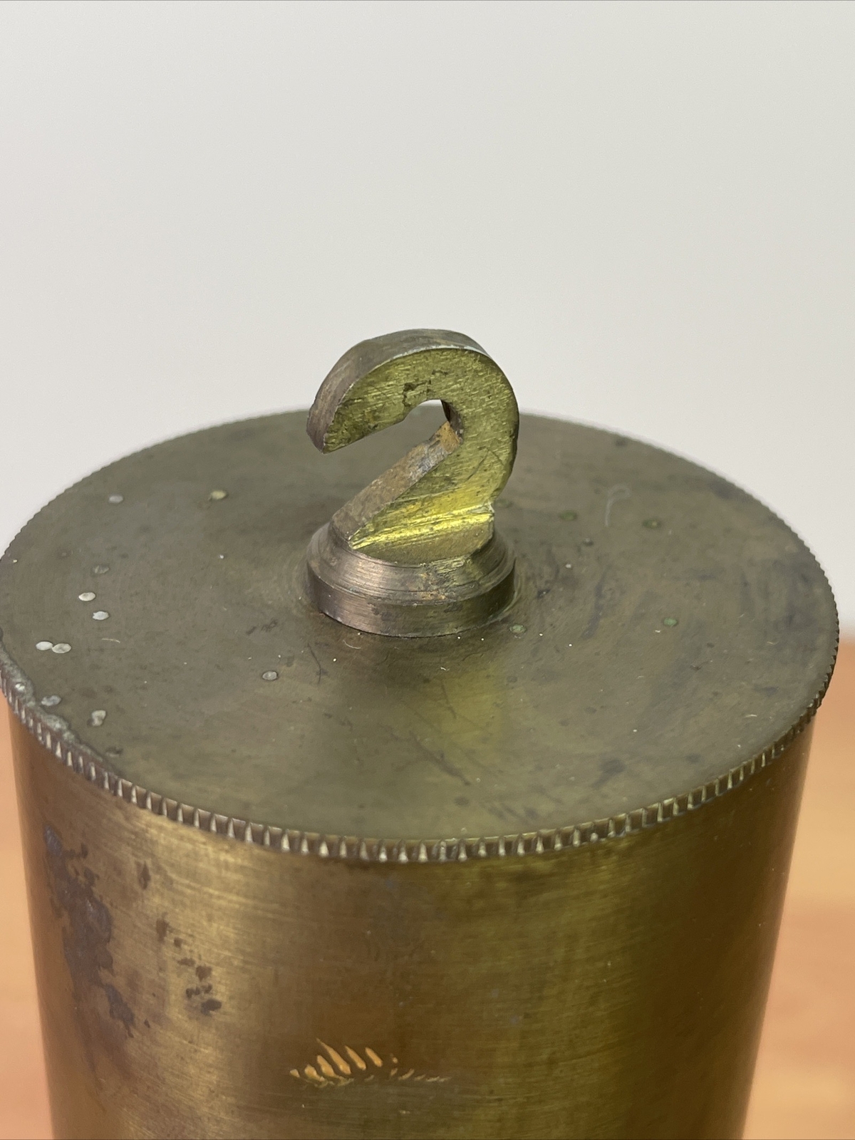 Brass Clock Weight Lead Filled 9 5/8” x 2 1/2”, 12.1 lbs. CT eBay