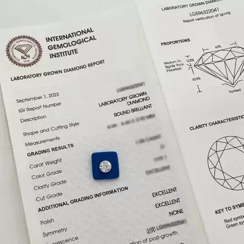 Gemological Institute Gia Diamond Certificate Meaning Lab Grown