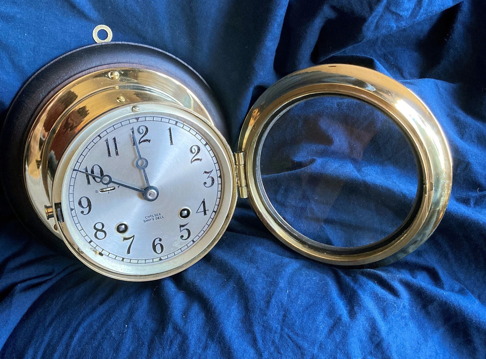 Chelsea Hinged 4 1/2" Ships Bell Clock (1965 1969) eBay