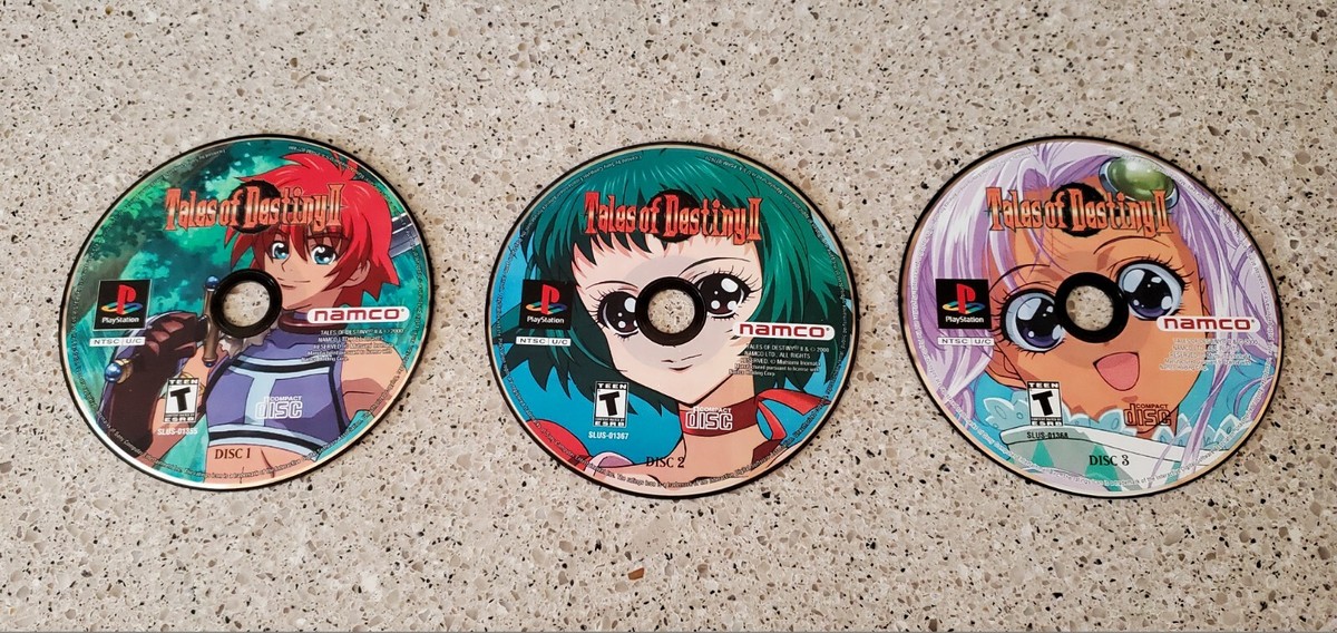 Jeu PlayStation 1 Tales Of Destiny II US Occasion Tales Of Destiny II (2) - Jeu PS1 PlayStation - Version US NTSC - Très Bon état Complet Tales Of Destiny 2 US NTSC