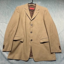 Hugo Boss Men's 2-Piece Suit Size 57 Brown 3-Button ADAMS/GRANTI Pockets