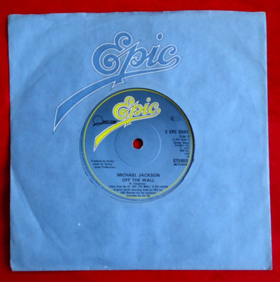MICHAEL JACKSON - OFF THE WALL - A1/B1 UK 1979 1st PRESS 7'' VINYL EX/VG