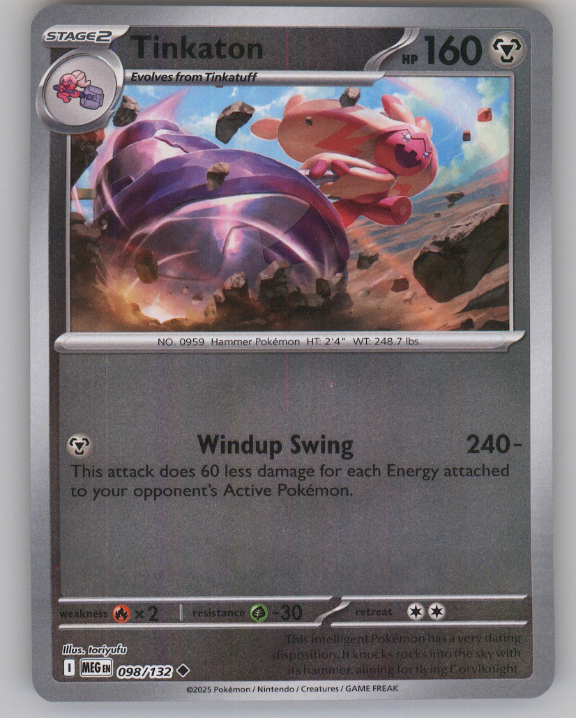 ME01: Mega Evolution #098/132 Tinkaton