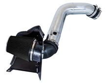 Bcp Black 2004-2005 Silverado Diesel Lly 6.6l Cold Air Intake Systemheat Shield