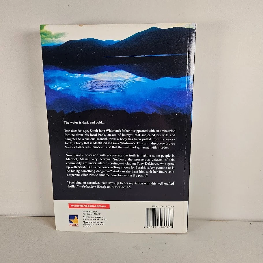 Dark Water – Sharon Sala (Romantic Suspense, Secrets & Lies #10, PB) - Image 3 of 4