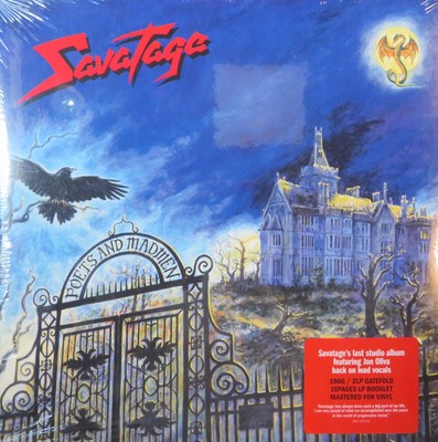 欧2LP Savatage Poets &amp; Madmen 0217048EMU Ear Music Classics /00520 s-l400.jpg