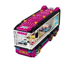 LEGO KPOP Demon Hunters & Friends Set 41106 Pop Star Tour Bus FULLY ASSEMBLED!