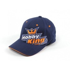 HobbyKing Flexfit Cap XS-S Large Logo Hat Baseball Cap Used Japan hhb