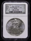 1994 American Eagle 20TH Anniversary NGC MS68