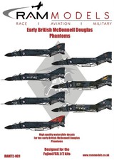 Ram Models RAMM72001 1:72 British Phantom FG.1 XT595 Test Pilot