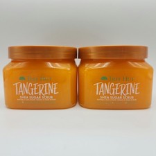 Tree Hut Tangerine Shea Sugar Scrub 18 oz Lot of 2 Vitamin C Salicylic Acid