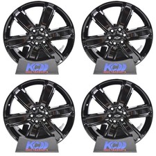 20" GMC Cadillac Chevrolet Traverse Acadia Denali Black OEM Wheels Rims Set 2025