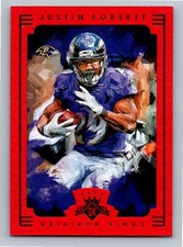2015 Panini Gridiron Kings Red Framed Justin Forsett 28