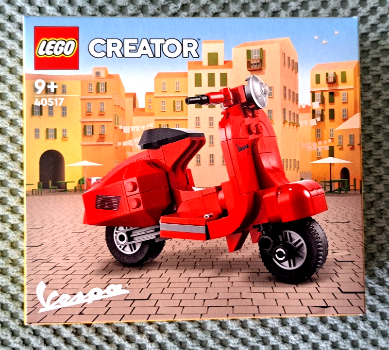 LEGO® CREATOR 40517 Vespa Roller | Motorrad Scooter | EOL NEU & OVP - Bild 11