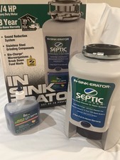 InSinkErator Septic Bio-Charge 3/4 HP Househo...