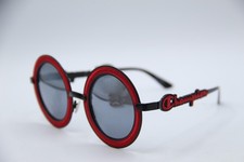 NEW CHAMPION EROUND C03 RED BLACK AUTHENTIC SUNGLASSES 48-27