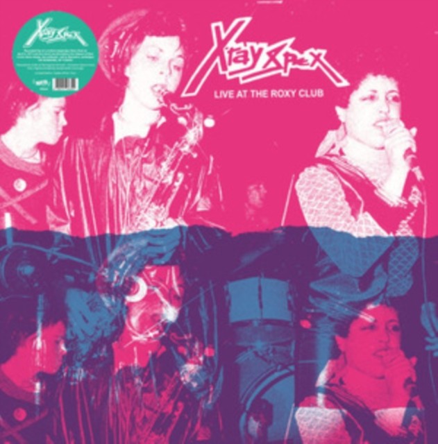X RAY SPEX - Live At The Roxy Club - LIMITED WHITE MARBLED VINYL LP - Image 2