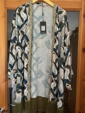Kimono ladies fringed and beaded size 16