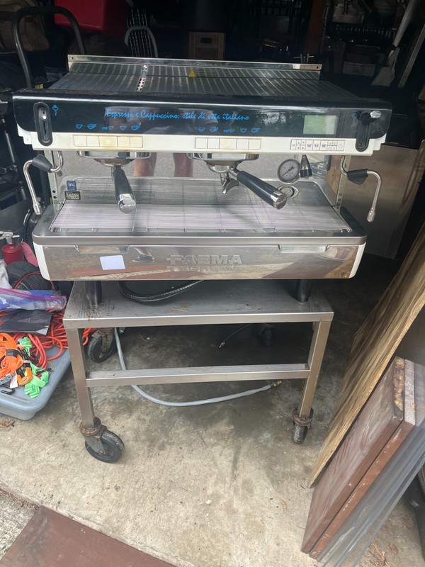 FAEMA  Teorema A/2VA NF Commercial Espresso Cappuccino Machine Steel