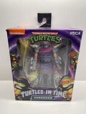 TMNT Turtles In Time Series 2 Shredder Teenage Mutant Ninja Figure   NECA  New