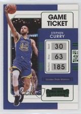 2021-22 Panini Contenders Game Ticket Green Stephen Curry #10 0g0p