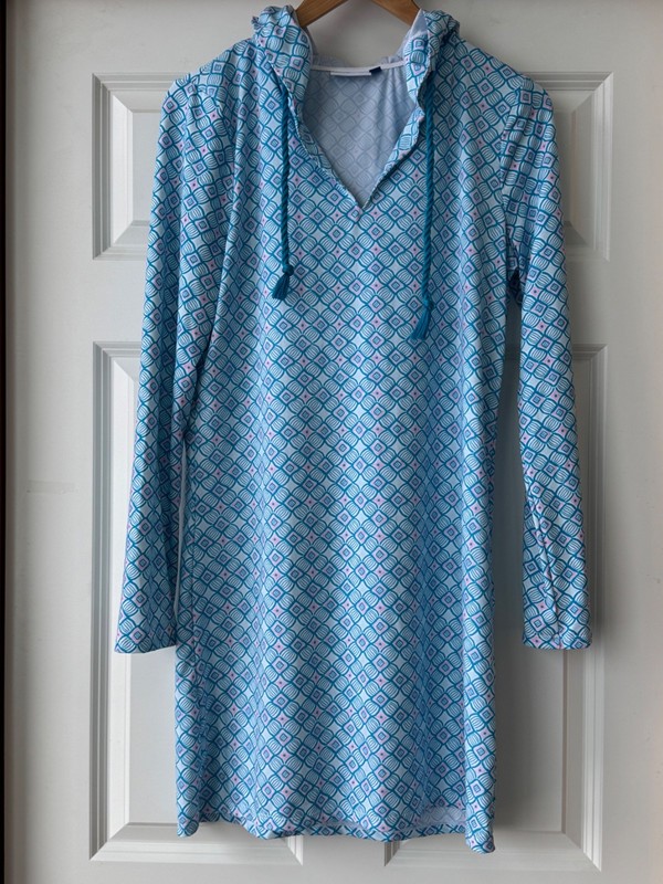 Cabana Life sun protective swim coverup, Size Small, FREE SHIPPING