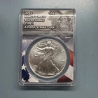 2021 S$1 Type 1 Silver Eagle ANACS MS70 A First Strike COIN #0200854010137769