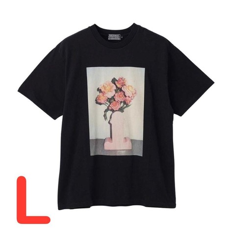 Hysteric Glamour TERRY RICHARDSON Black Flower Print T-Shirt L New