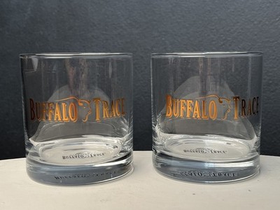Paar BUFFALO TRACE Kentucky Straight Bourbon Sammlerstück Whisky Gläser