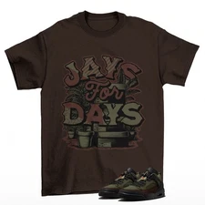 Stacked Shirt Brown to Match Jordan Spizike Low Beef Broccoli IH1782-200