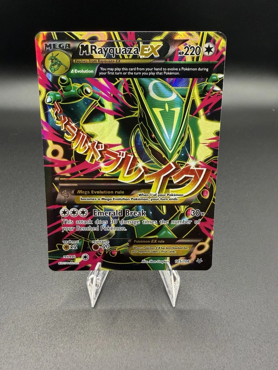 Rayquaza Pokémon TCG Ultra Rare XY Individual Collectible Card