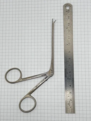 KARL STORZ 162020 Ohrzängchen HARTMANN zerlegbar runder Löffel Ø2mm 8cm HNO - Bild 1 von 4